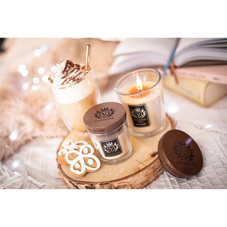 Lumanare parfumata Vellutier, 225 g, Café Au Lait Lumanare parfumata Vellutier