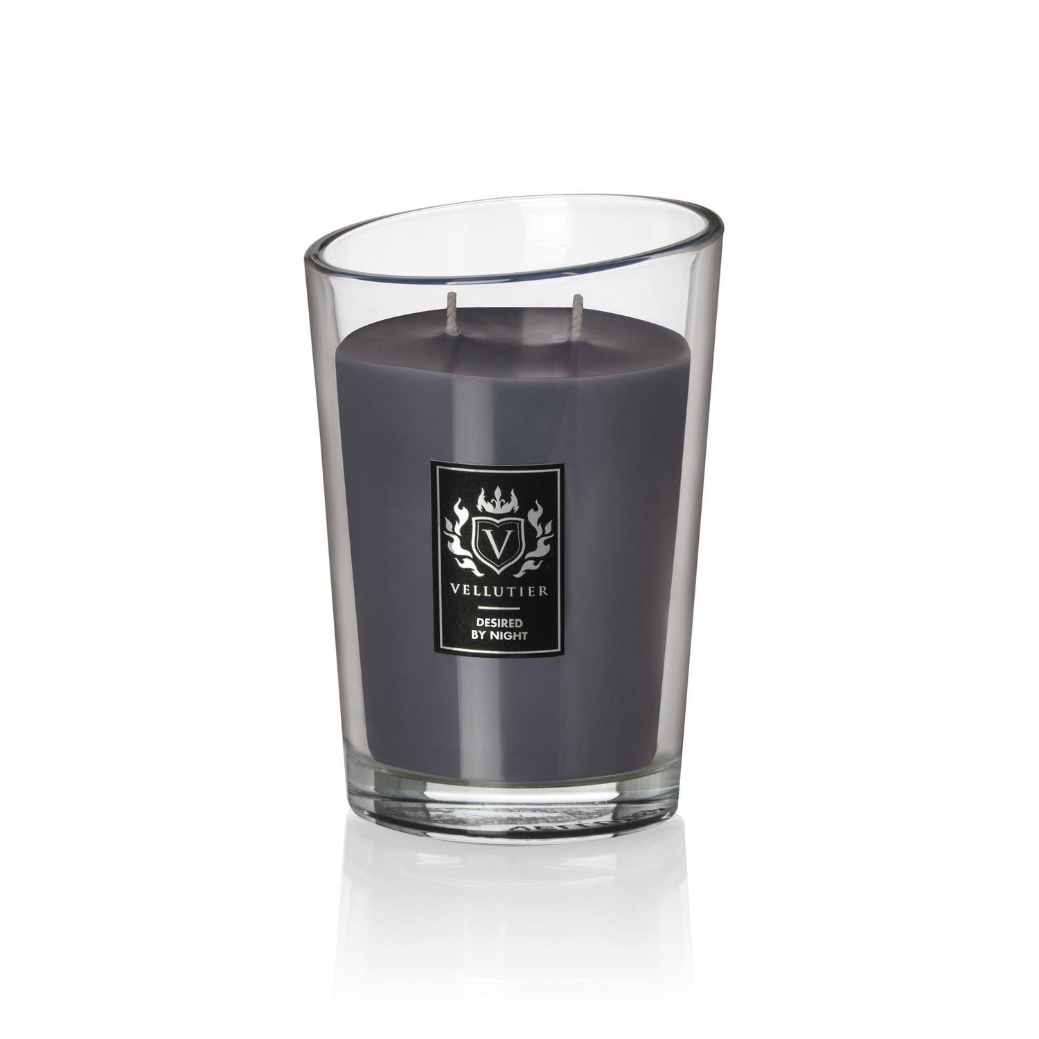 Lumanare parfumata VELLUTIER mare 2 fitile ''Dorinte in noapte'' 515g Lumanare parfumata VELLUTIER