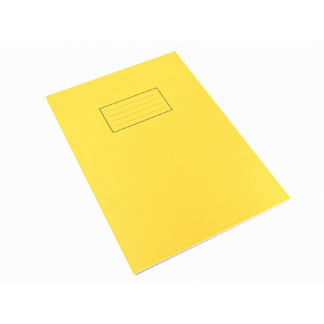 Caiet studentesc Silvine 40 de file dictando, 75g/mp, cu margine de 8mm si coperta galbena Caiet Paperie.ro