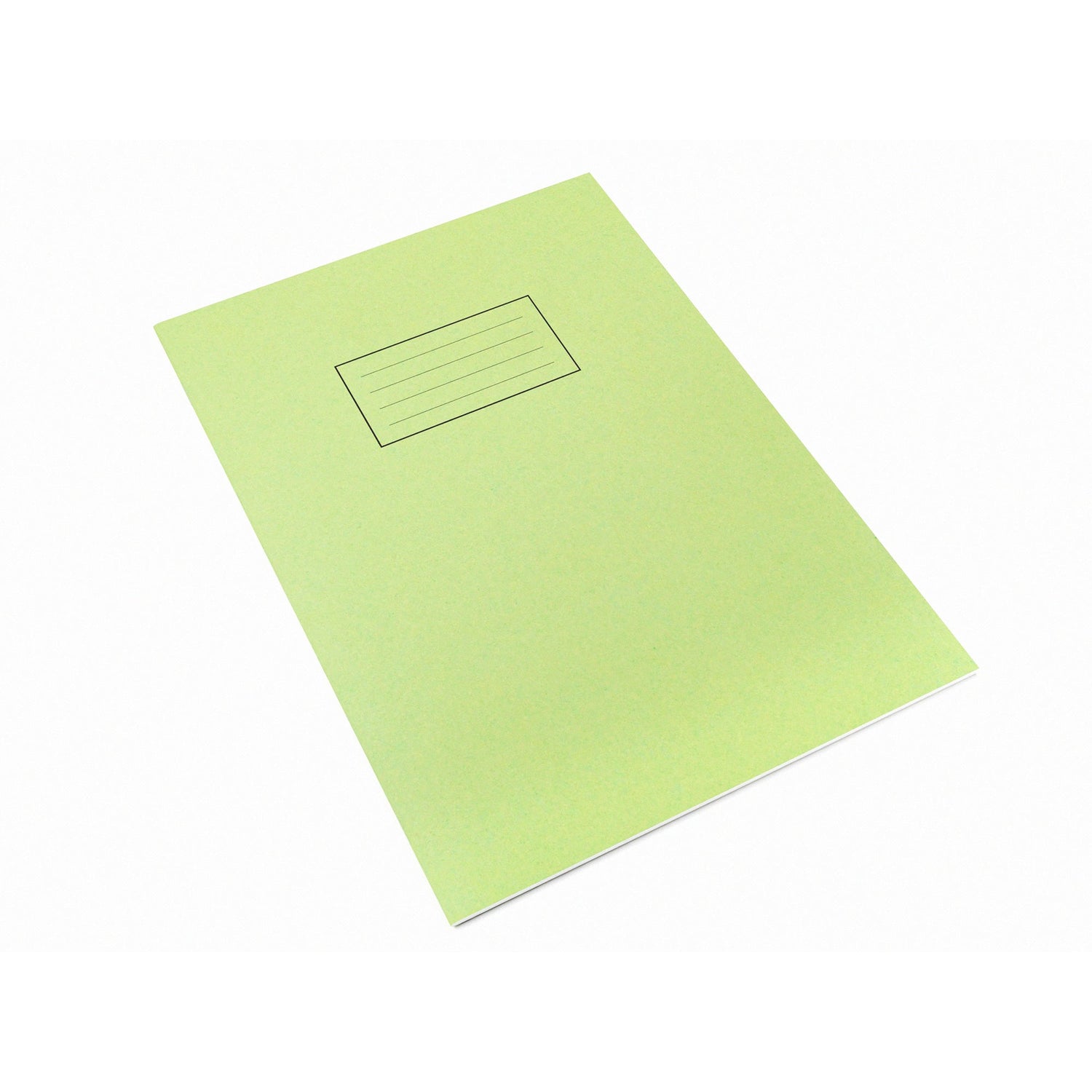 Caiet studentesc Silvine 40 de file dictando, 75g/mp, cu margine de 8mm si coperta verde Caiet Paperie.ro