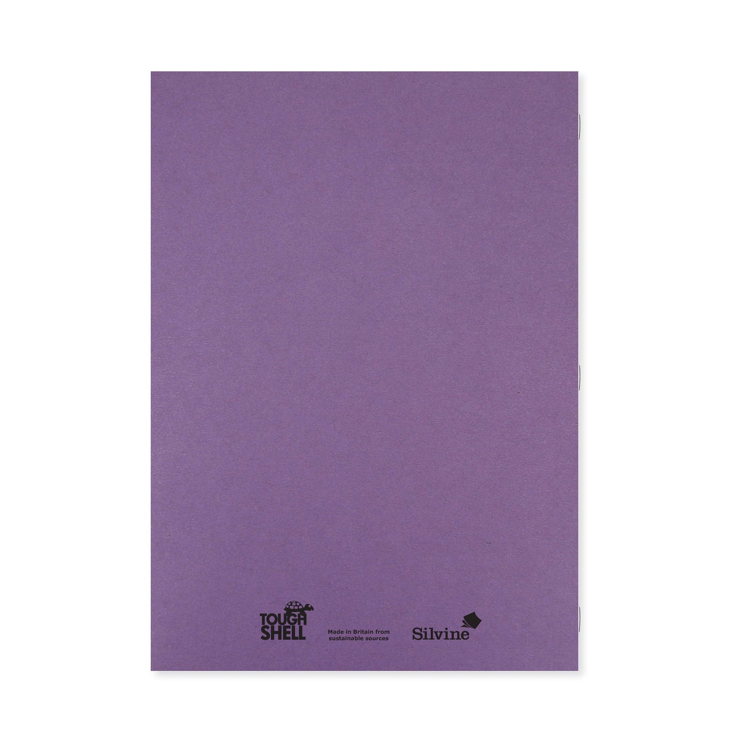 Caiet studentesc Silvine. Contine 40 de file dictando, 75g/mp, cu margine de 8mm si o coperta laminata, pentru rezistenta, mov Caiet Paperie.ro