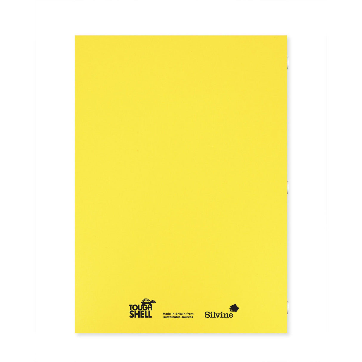 Caiet studentesc Silvine. Contine 40 de file dictando, 75g/mp, cu margine de 8mm si o coperta laminata, pentru rezistenta, galbena Caiet Paperie.ro