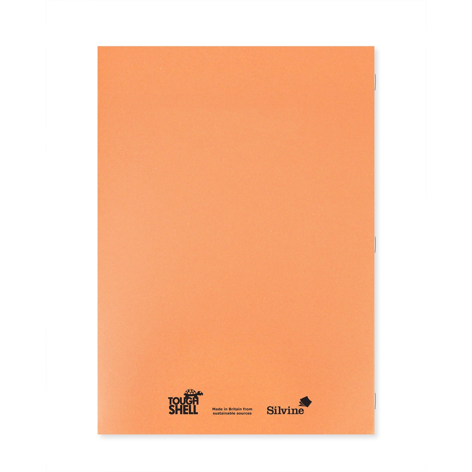 Caiet studentesc Silvine. Contine 40 de file dictando, 75g/mp, cu margine de 8mm si o coperta laminata, pentru rezistenta, portocalie Caiet Paperie.ro