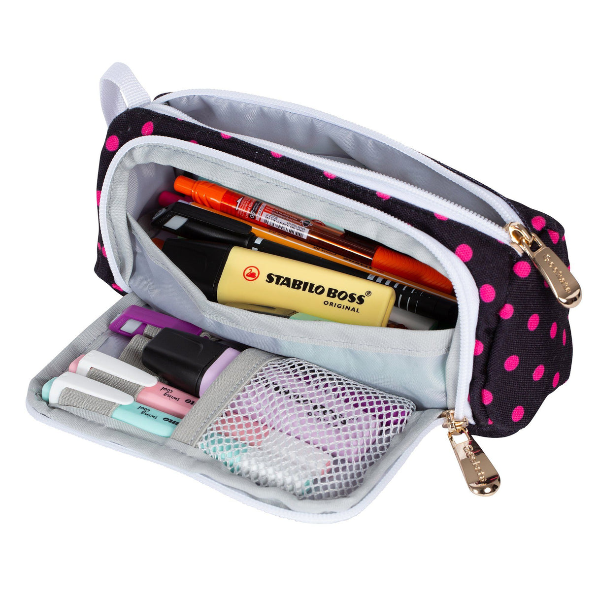 Penar Geeksta Design 4 Negru/buline roz Penar Geeksta