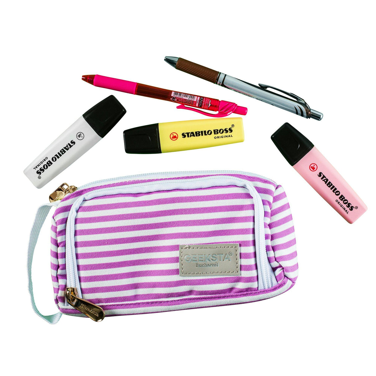 Penar Geeksta Design 8 dungi lila/albe Penar Geeksta