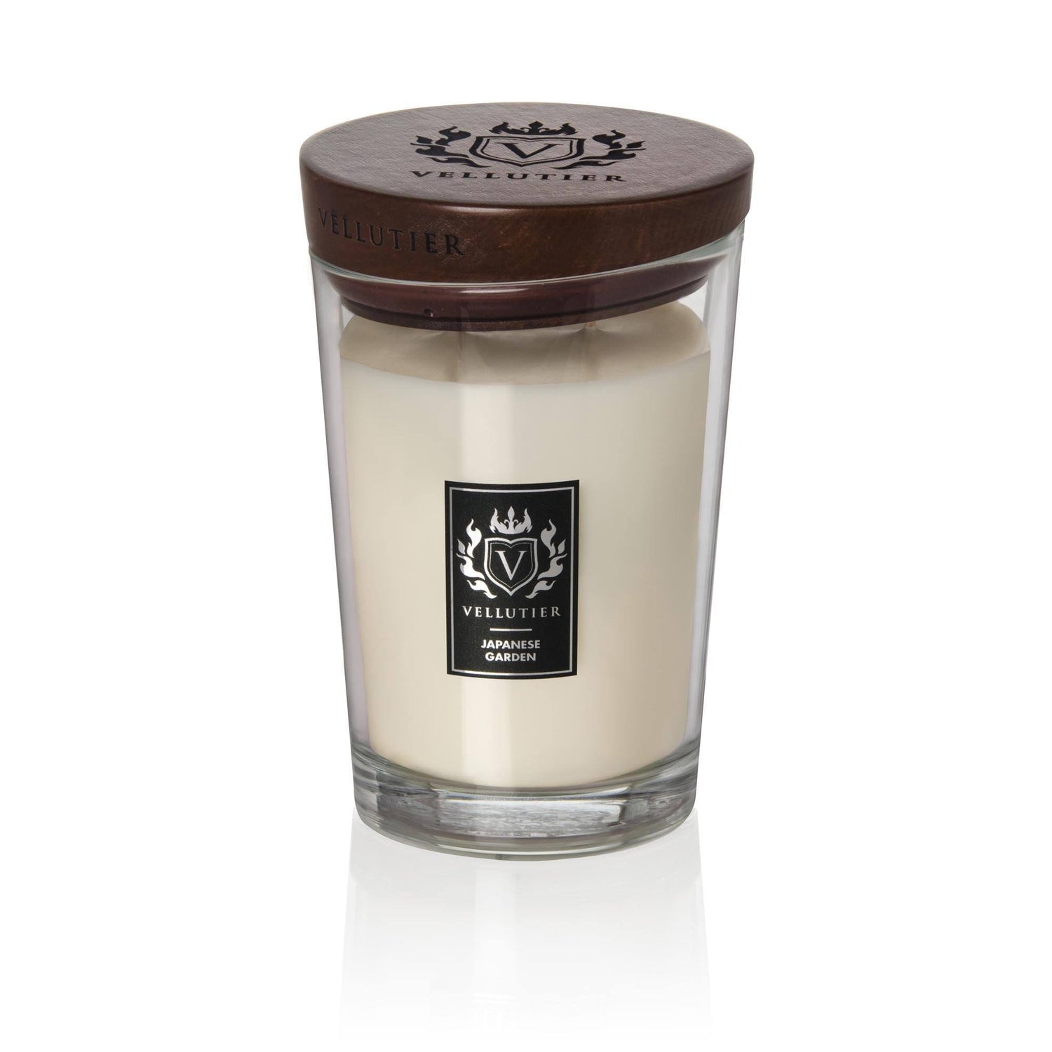 Lumanare parfumata VELLUTIER mare 2 fitile ''Gradina japoneza'' 515g Lumanare parfumata VELLUTIER