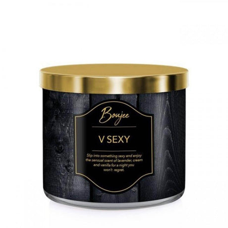 Lumanare parfumata Kringle Candle BOUJEE "V Sexy'' 411g Lumanare parfumata Kringle Candle