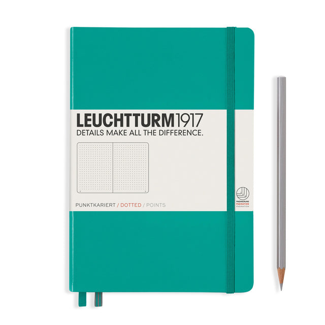Caiet Bujo A5 Classic - Emerald 251 pagini BUJO Leuchtturm 1917