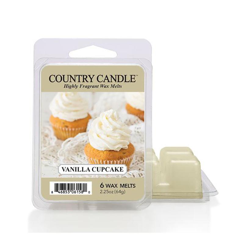 Ceara parfumata Country Candle 64 g briosa cu vanilie Ceara parfumata Kringle Candle
