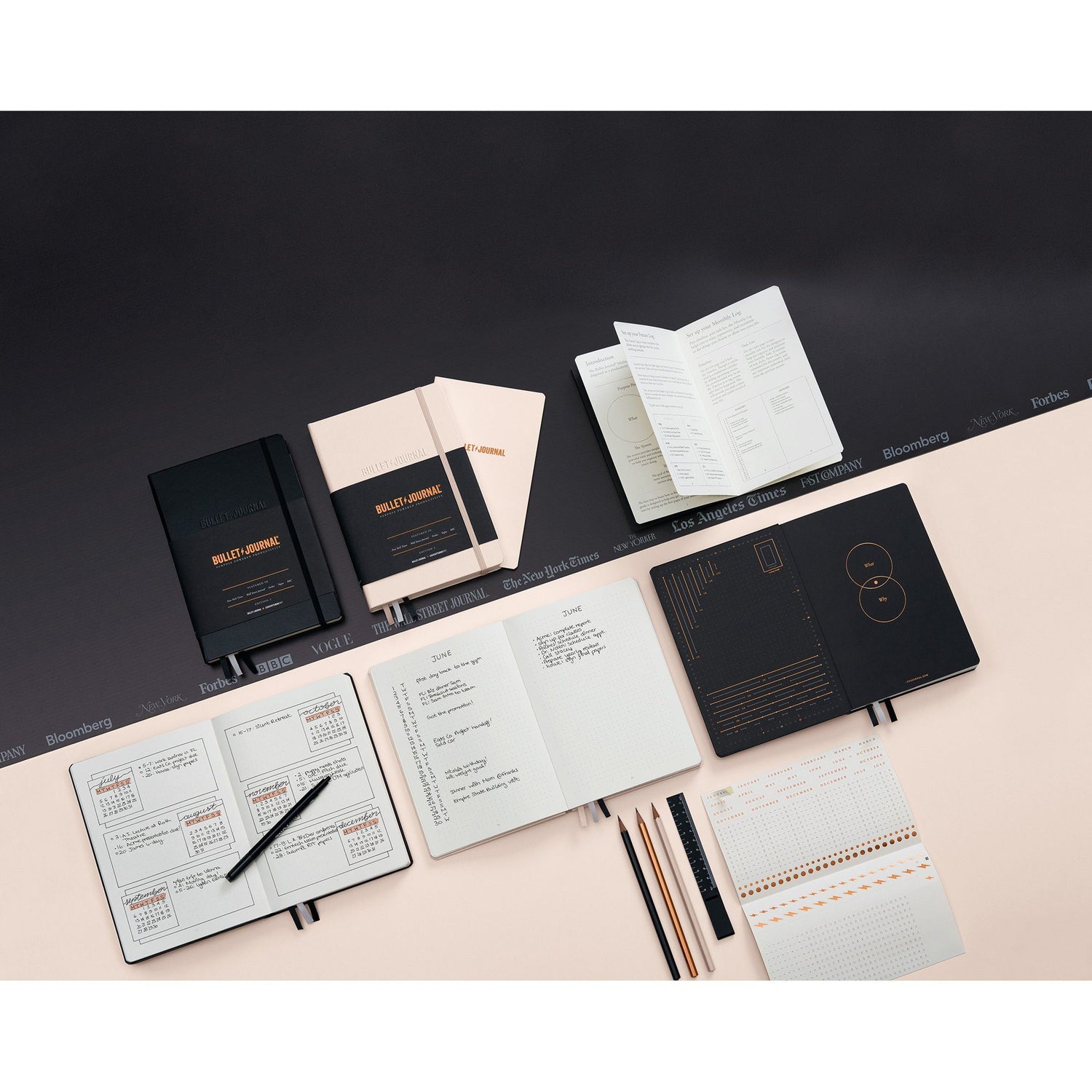 Caiet Bullet / Journal Editia a IIa A5 roz pastel 206 pg, hartie 120g/m², linii punctate Agenda Leuchtturm Leuchtturm 1917