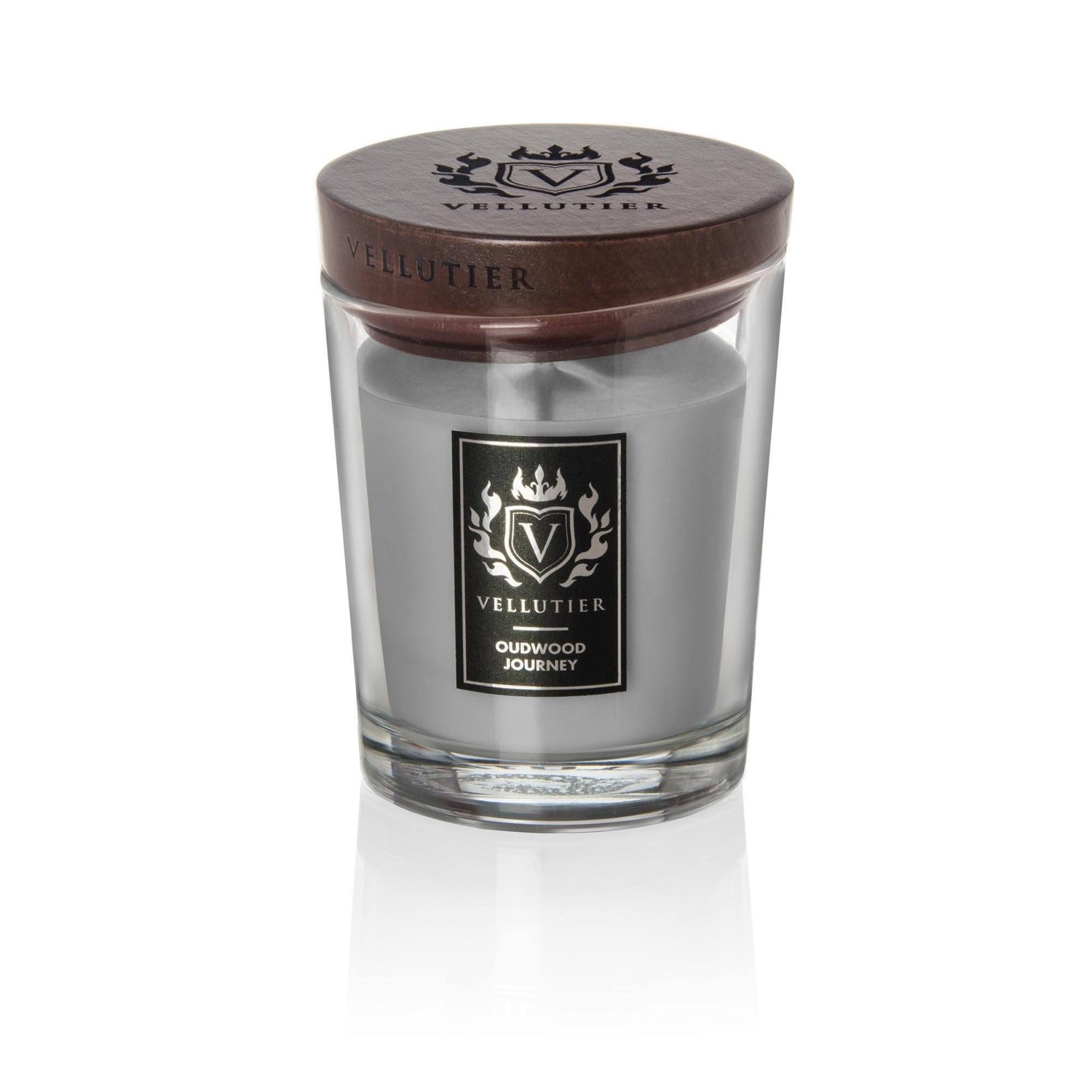 Lumanare parfumata VELLUTIER medie ''Calatorie in padurile orientale'' 225g Lumanare parfumata VELLUTIER