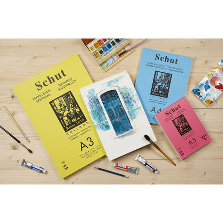 Caiet pentru schite Petit Grain A5 100 coli hartie alba 125g Clairefontaine