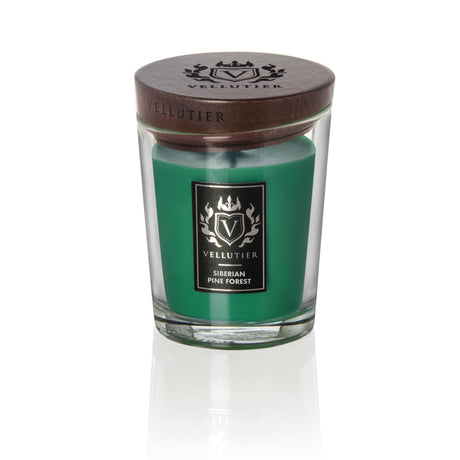 Lumanare parfumata VELLUTIER medie ''Padure de pini siberieni'' 225g Lumanare parfumata VELLUTIER