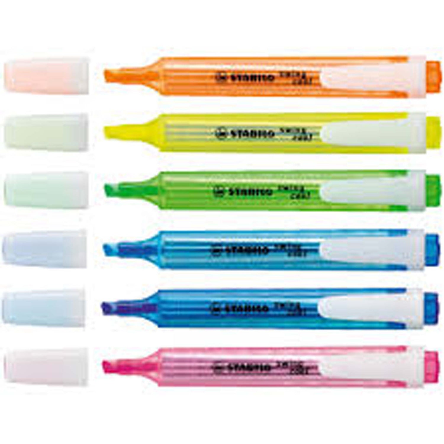 Textmarker Stabilo Swing Cool 6 culori/set Textmarker Stabilo