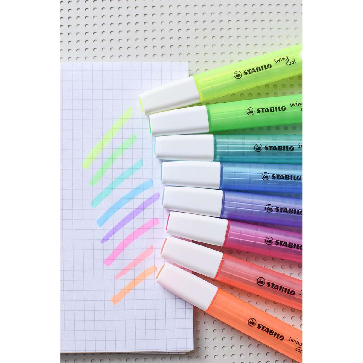 Textmarker Stabilo Swing Cool 8 culori/set Textmarker Stabilo