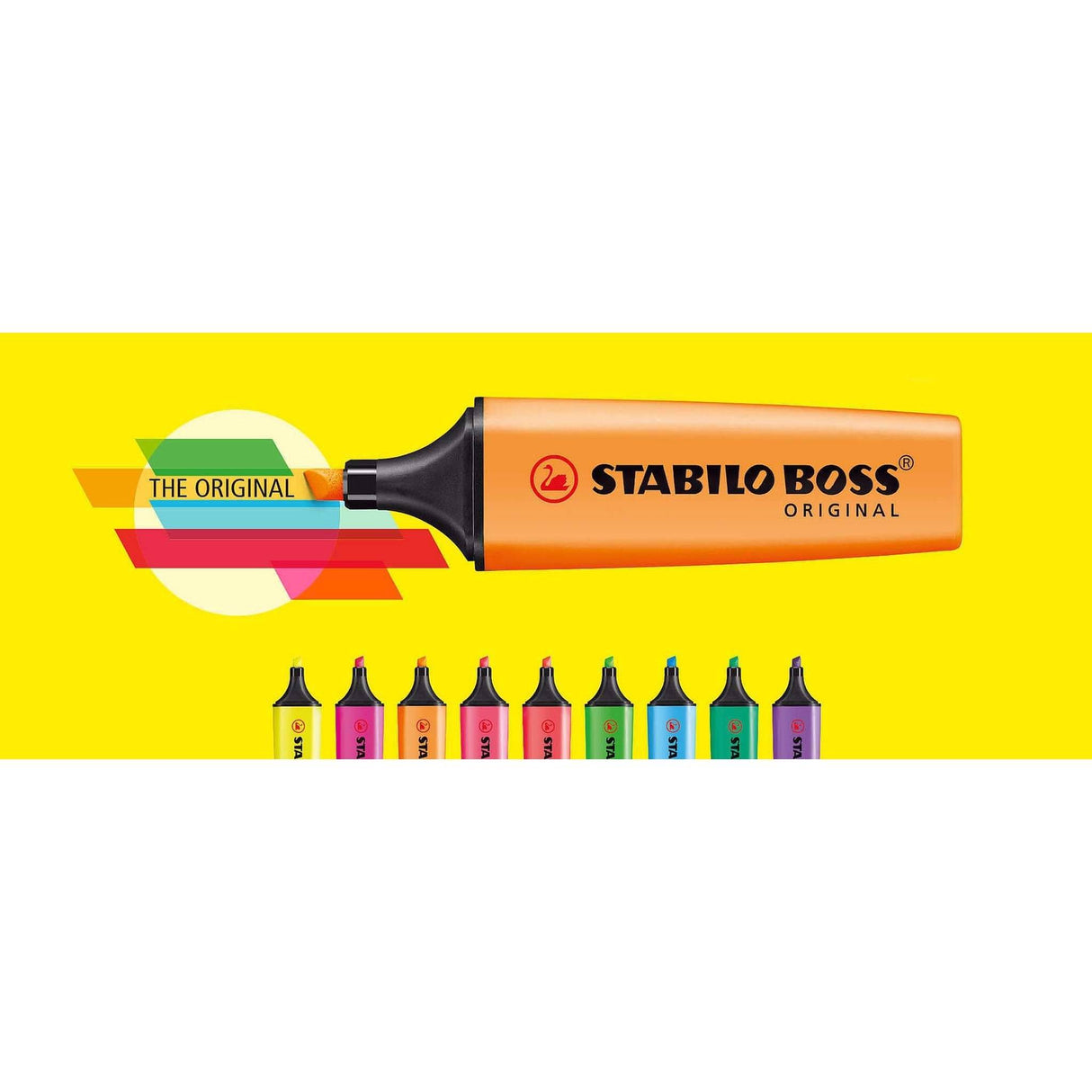 Textmarker Stabilo Boss Original set 4 culori Textmarker Stabilo