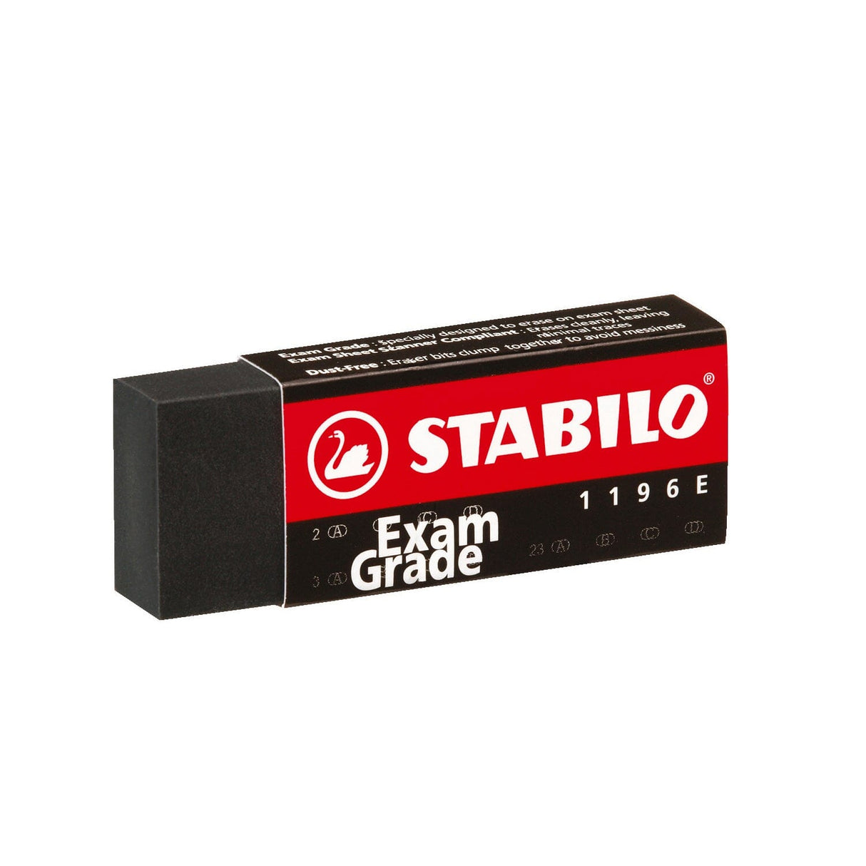 Radiera Stabilo Exam Grade 1196, negru Accesorii birou Stabilo