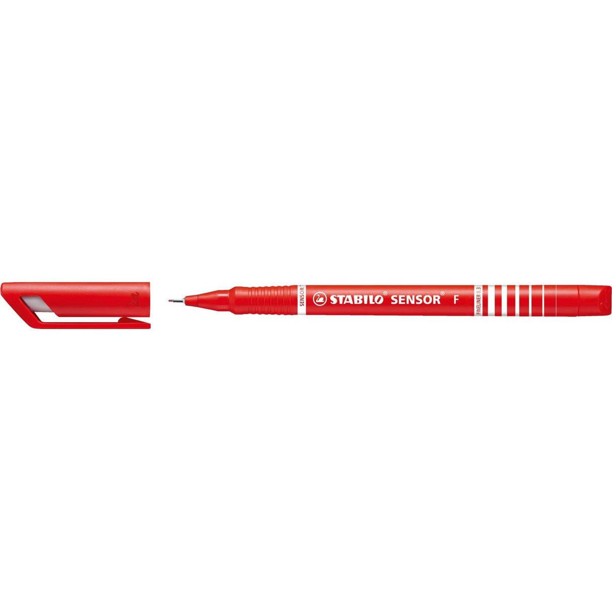 Fineliner Stabilo Sensor, F, rosu Finelinere Stabilo