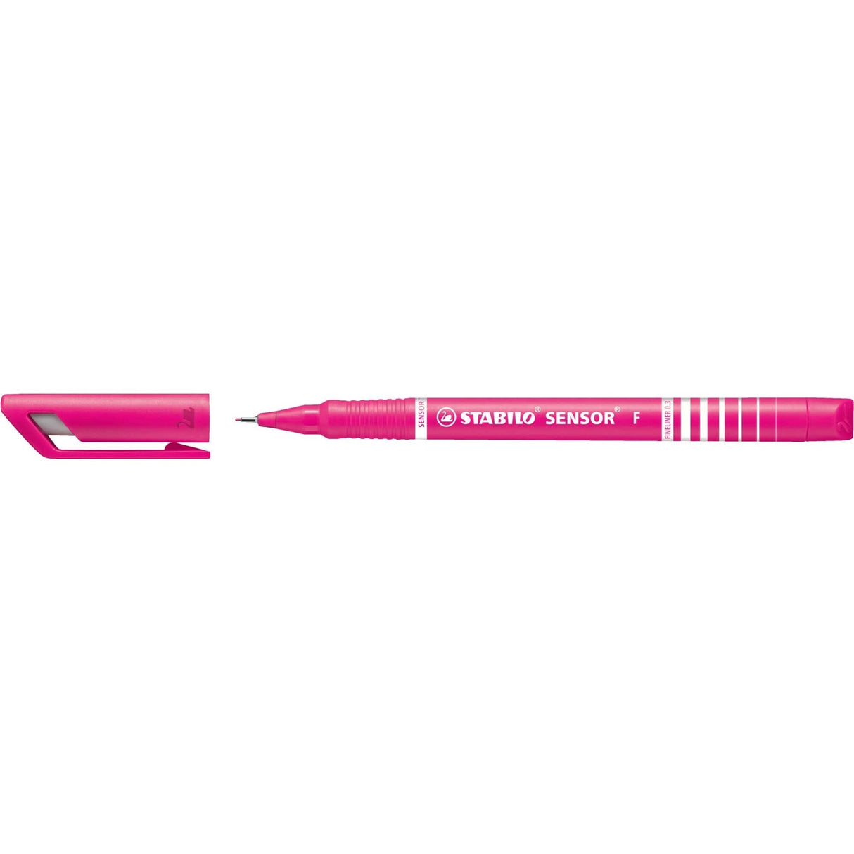Fineliner Stabilo Sensor, F, roz Finelinere Stabilo