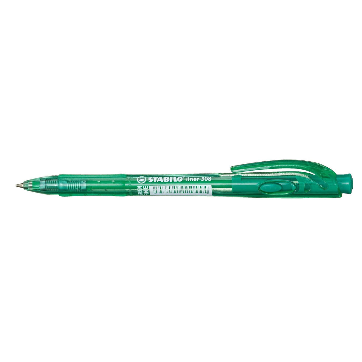 Pix cu mecanism Stabilo Liner 308, F, verde Pixuri colorate Stabilo