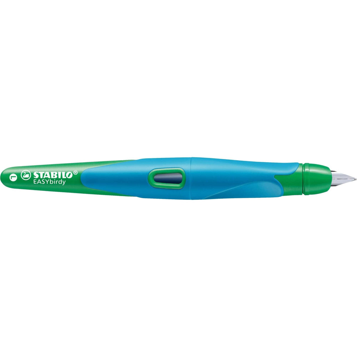 Stilou Stabilo EASYBirdy, M, pentru stangaci, albastru / verde Stilouri Stabilo