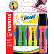 Textmarker Stabilo Boss Splash 4 culori/set Textmarker Stabilo