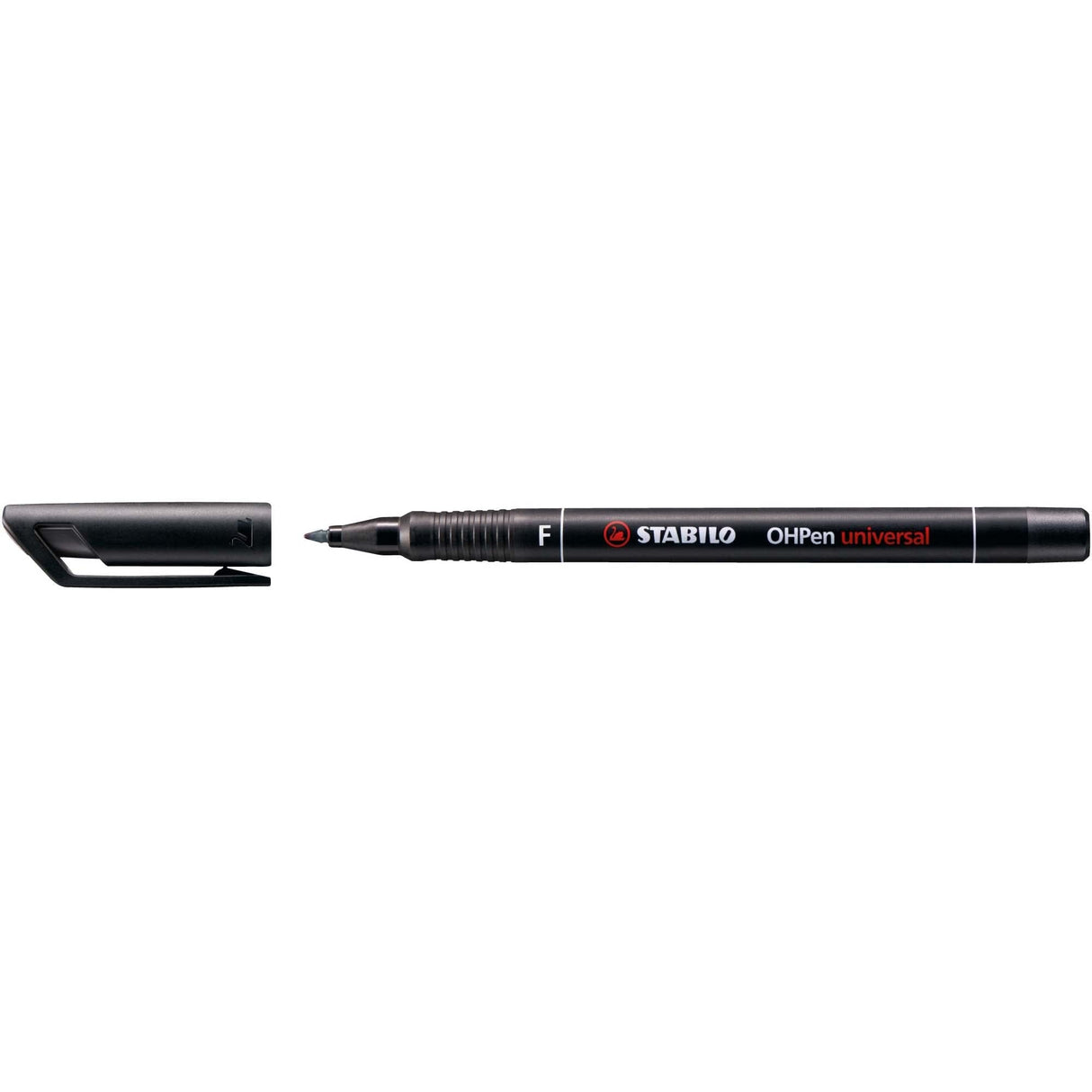 Marker universal permanent Stabilo OHPen, F, negru Markere Stabilo