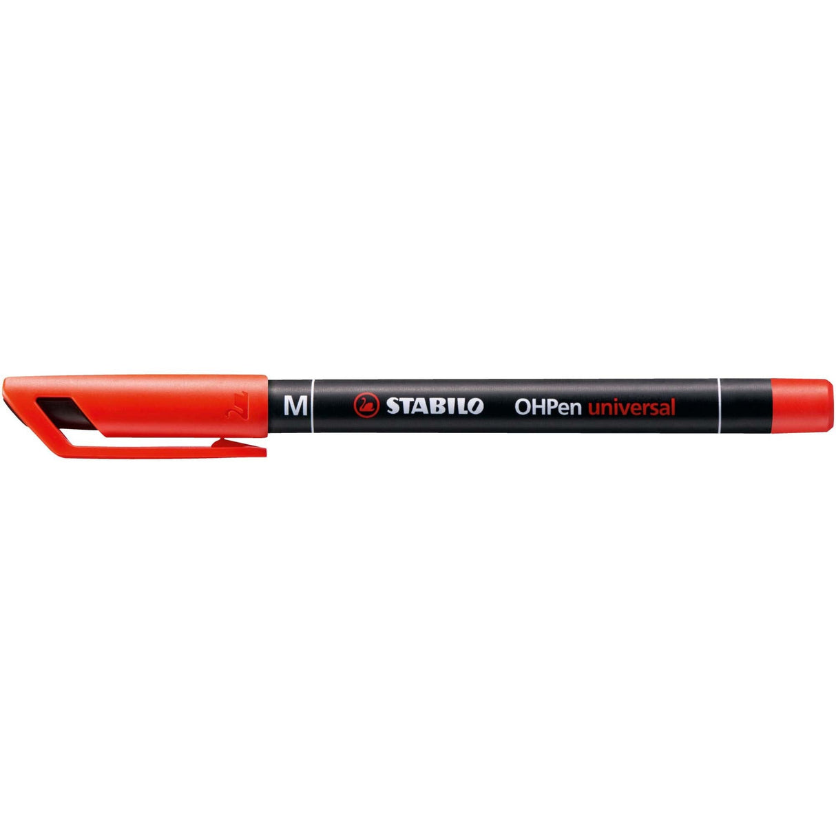 Marker universal permanent Stabilo OHPen, M, rosu Markere Stabilo