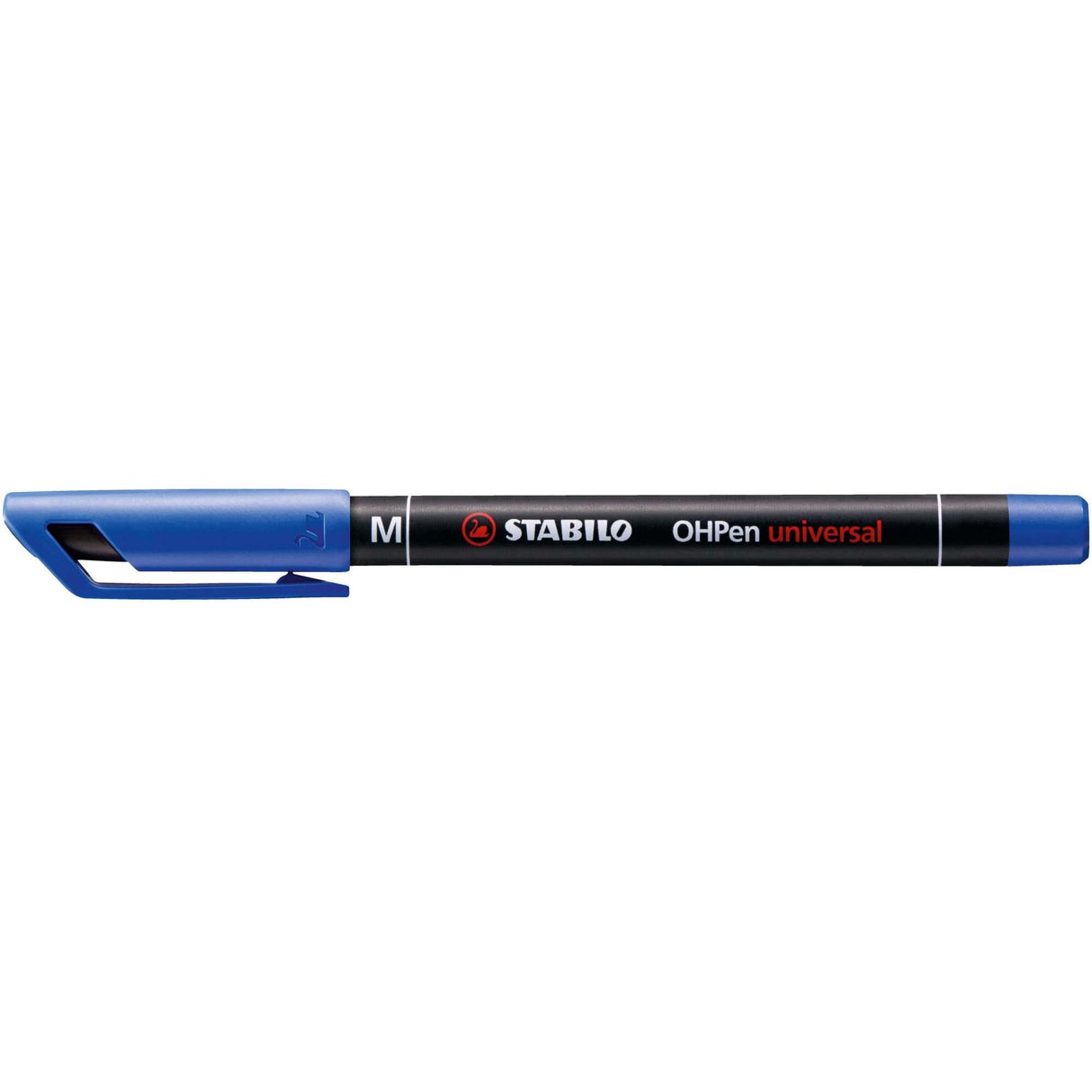 Marker universal permanent Stabilo OHPen, M, albastru Markere Stabilo
