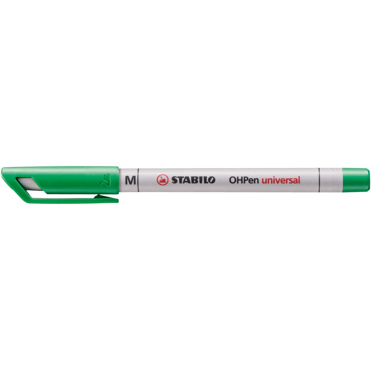 Marker universal nepermanent Stabilo OHPen, M, verde Markere Stabilo