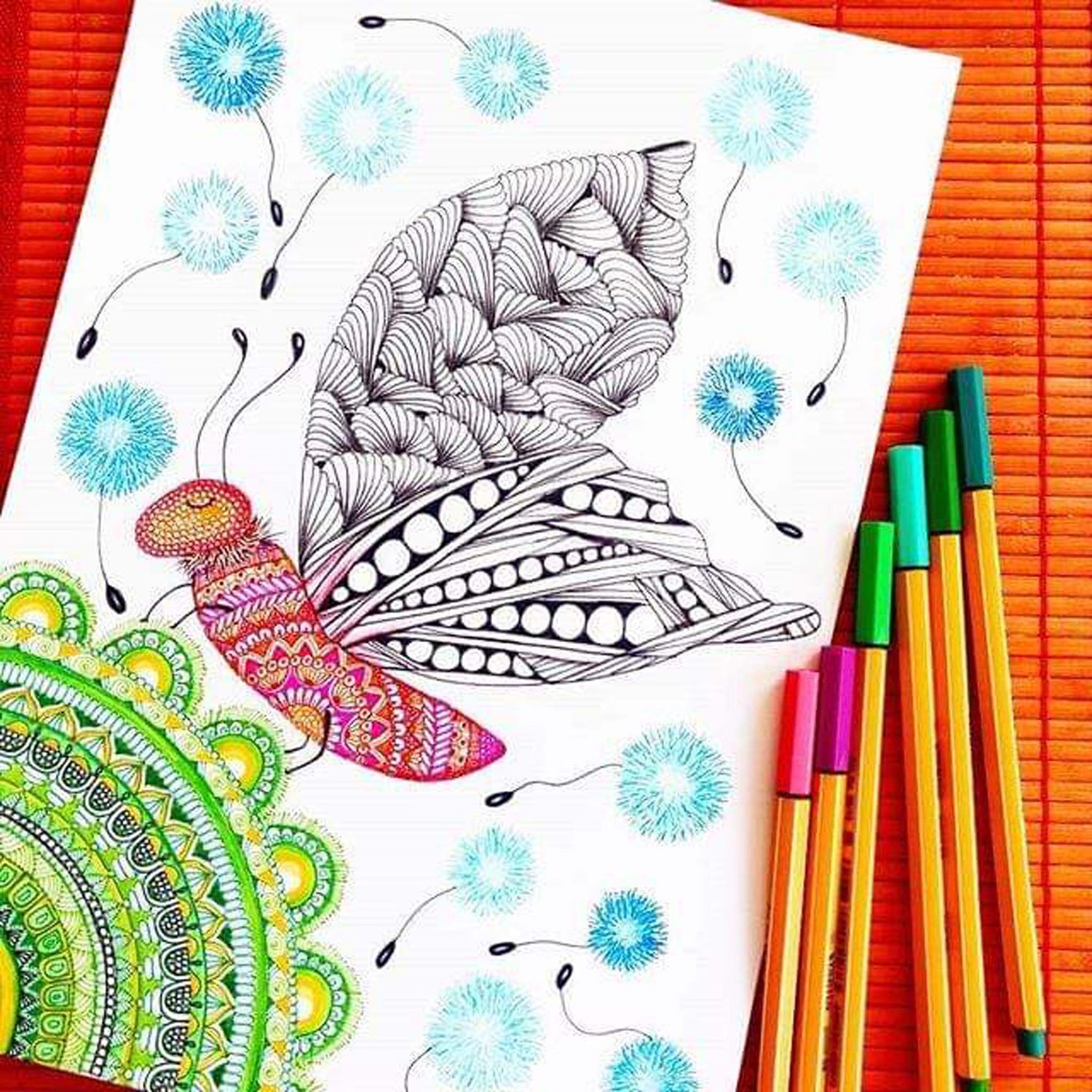 Fineliner Point 88 Stabilo 0.4mm 10+5 buc neon Fineliner Stabilo