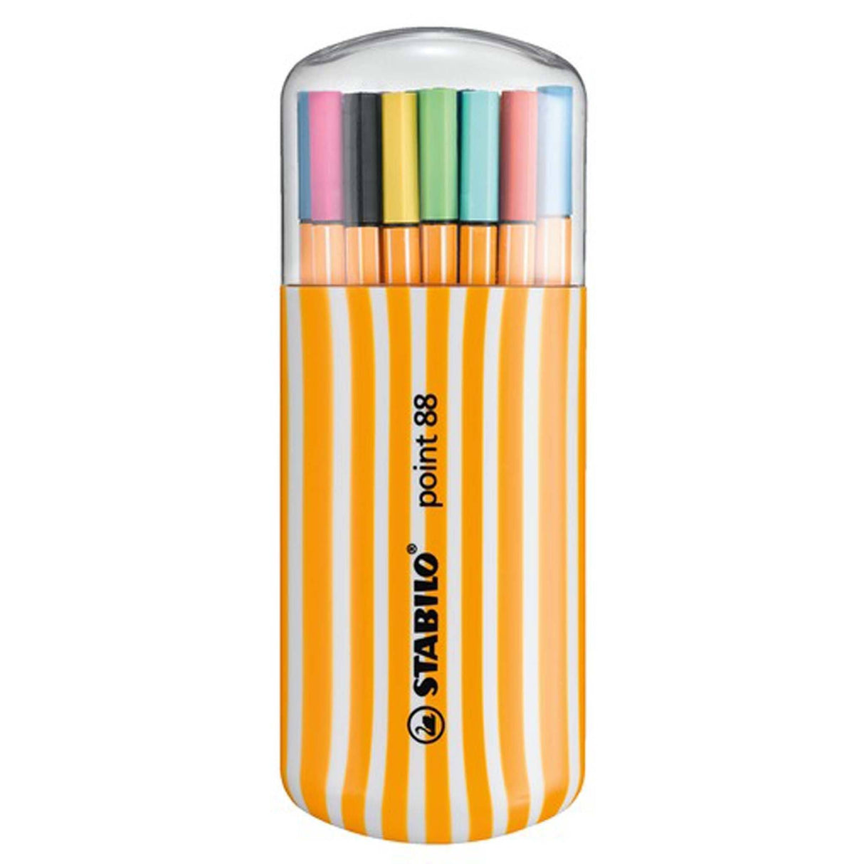 Fineliner Stabilo Point 88 set 20 culori in Etui Fineliner Stabilo