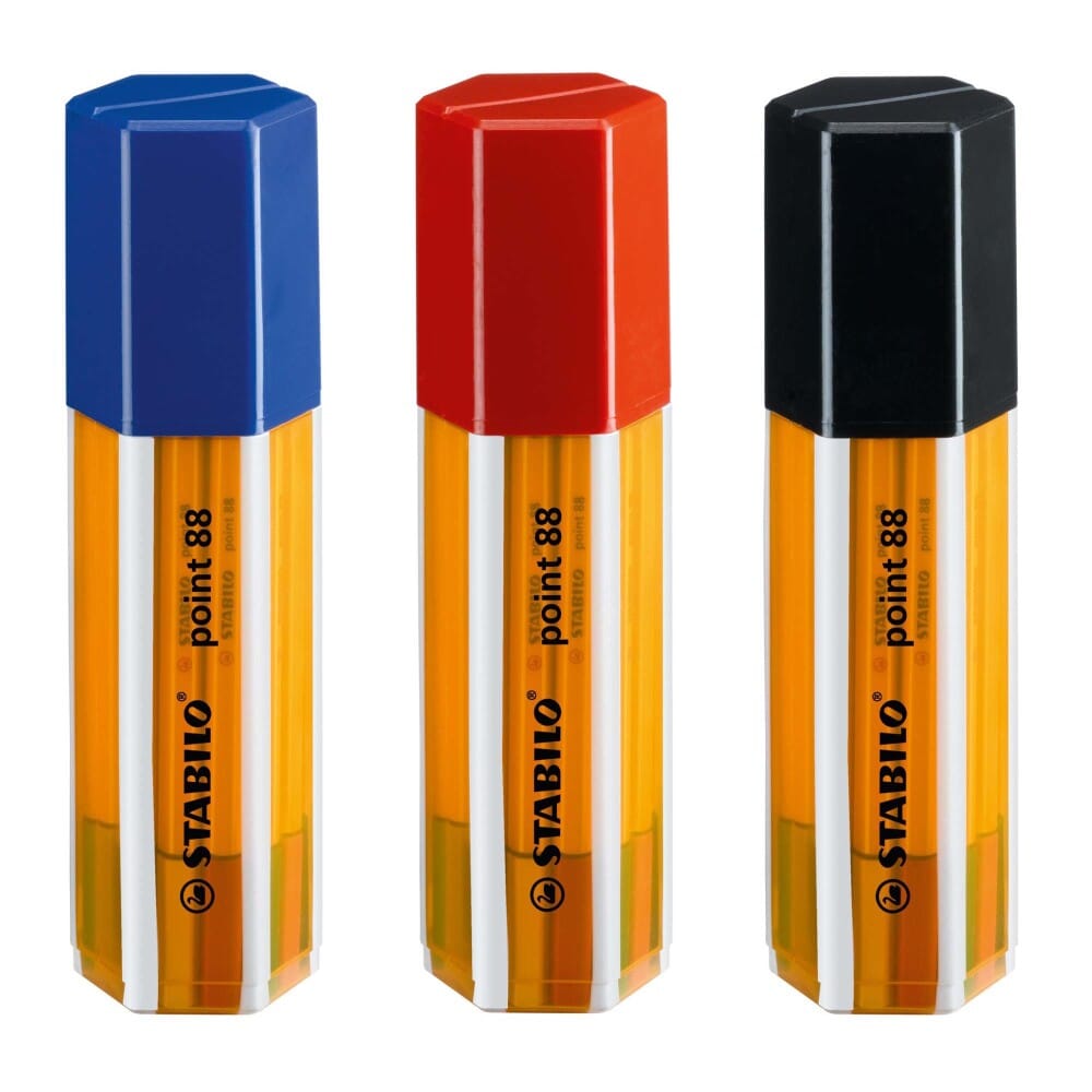Fineliner Stabilo Point 88, 20 culori / set, Big Point , tub Finelinere Stabilo