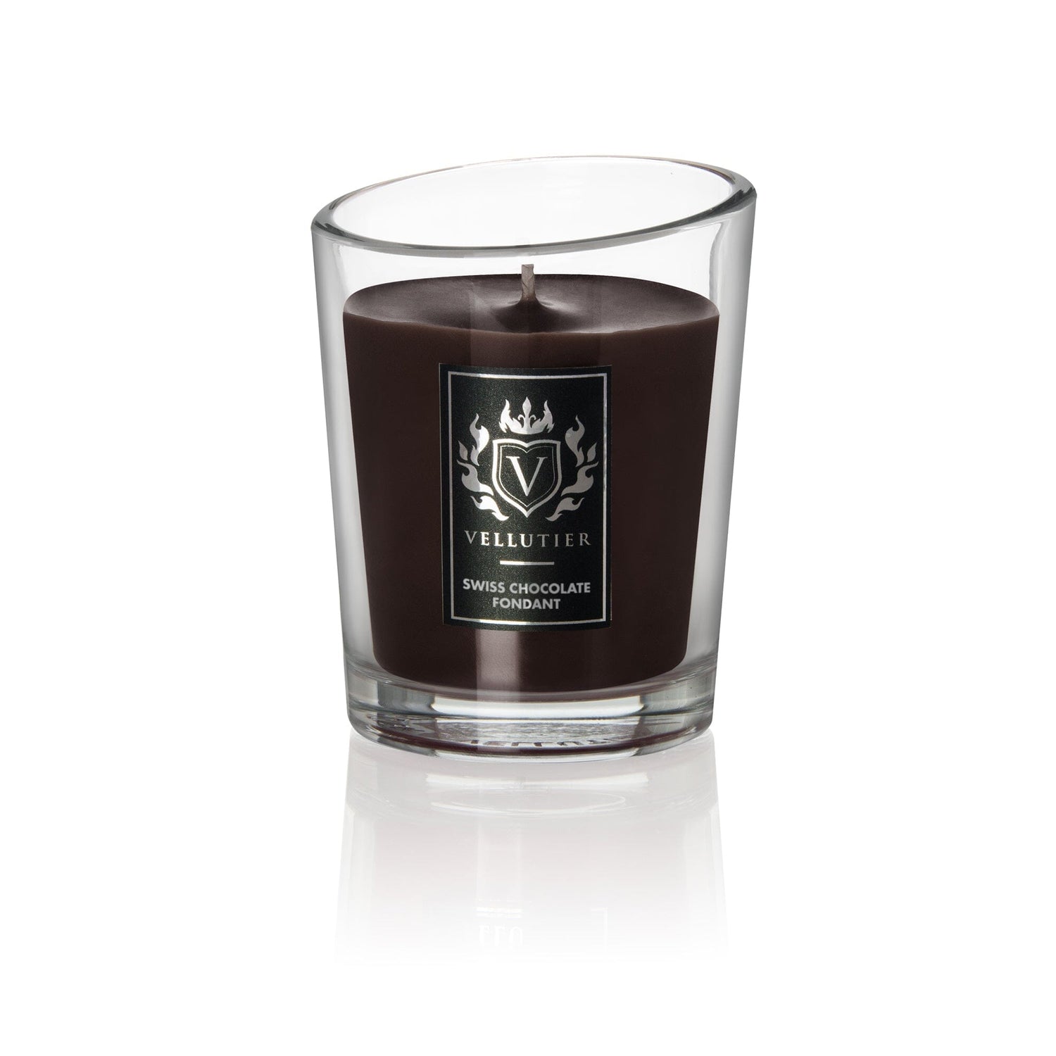 Lumanare parfumata Vellutier, 225 g, Swiss Chocolate Fondant Lumanare parfumata Vellutier