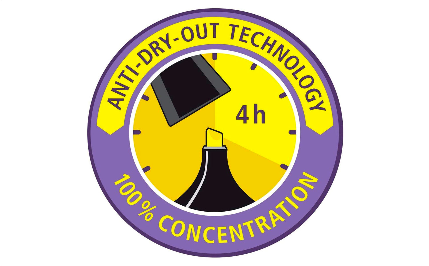 Textmarker Stabilo Neon 3 culori/set (g, v, r) Textmarker Stabilo