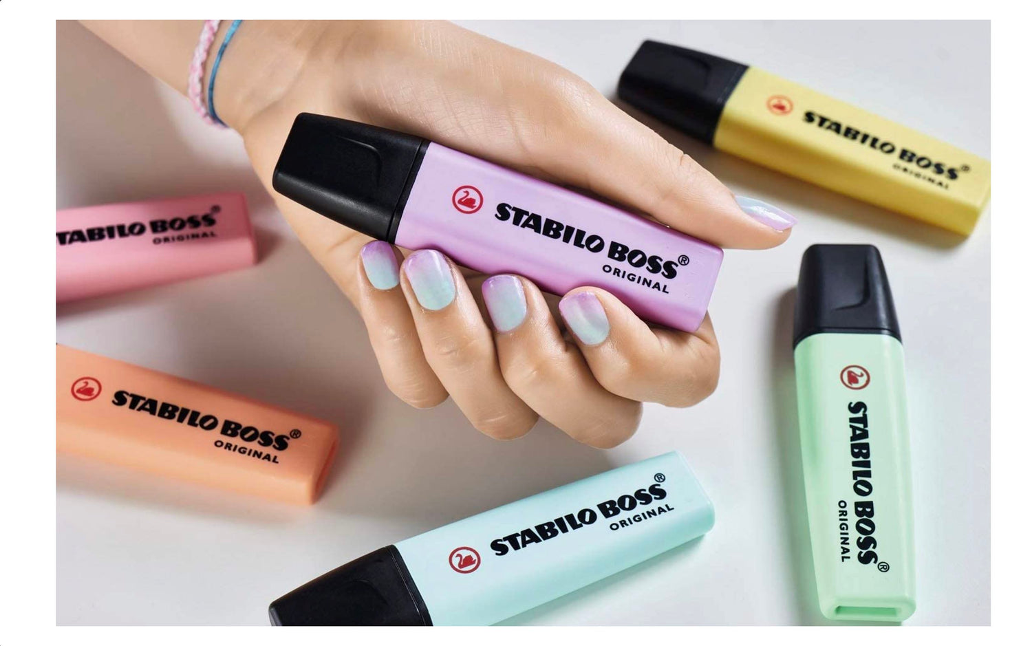 Stabilo BOSS Pastel set 6 bucati Textmarker Stabilo