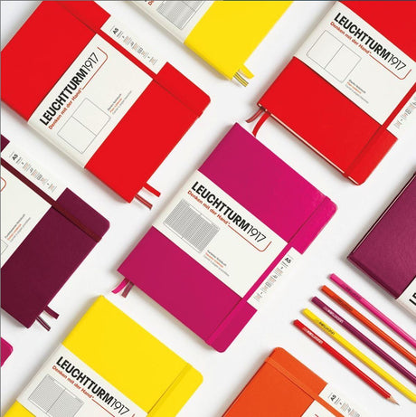 Agenda Dictando A5 Clasic - Berry, 251 pagini A5, dictando, hardcover Leuchtturm 1917