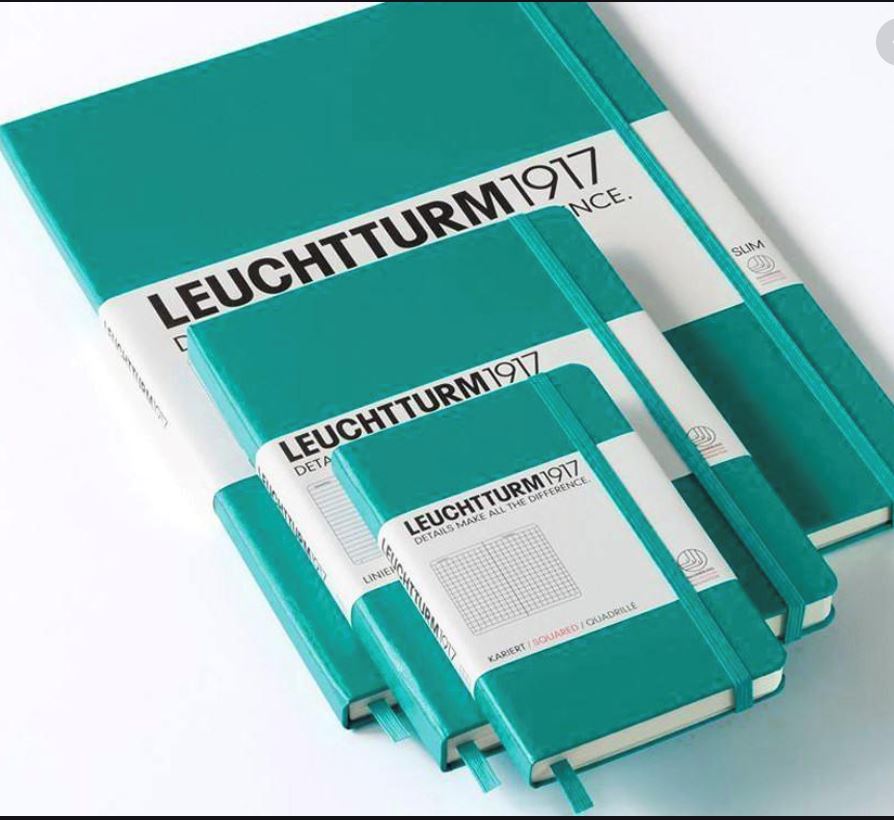 Caiet Bujo A5 Classic - Emerald 251 pagini BUJO Leuchtturm 1917