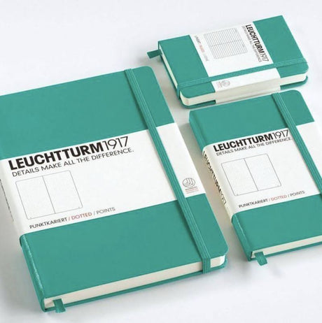 Caiet Bujo A5 Classic - Emerald 251 pagini BUJO Leuchtturm 1917