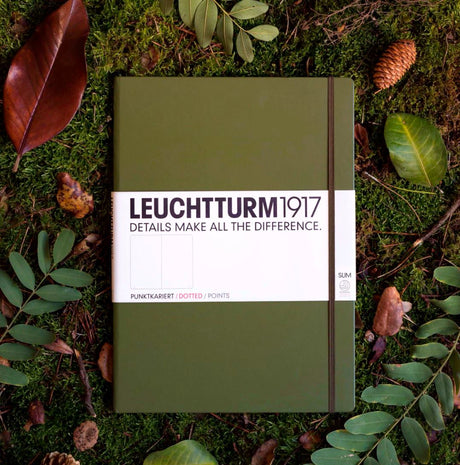 Caiet Bujo A5 Classic - Army, 251 pagini BUJO Leuchtturm 1917