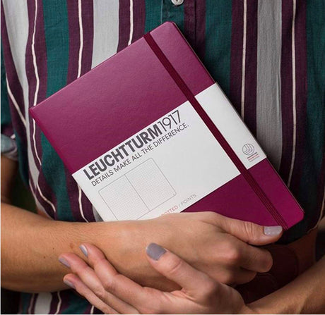 Caiet Bujo A5 Classic - Port Red, 251 pagini BUJO Leuchtturm 1917