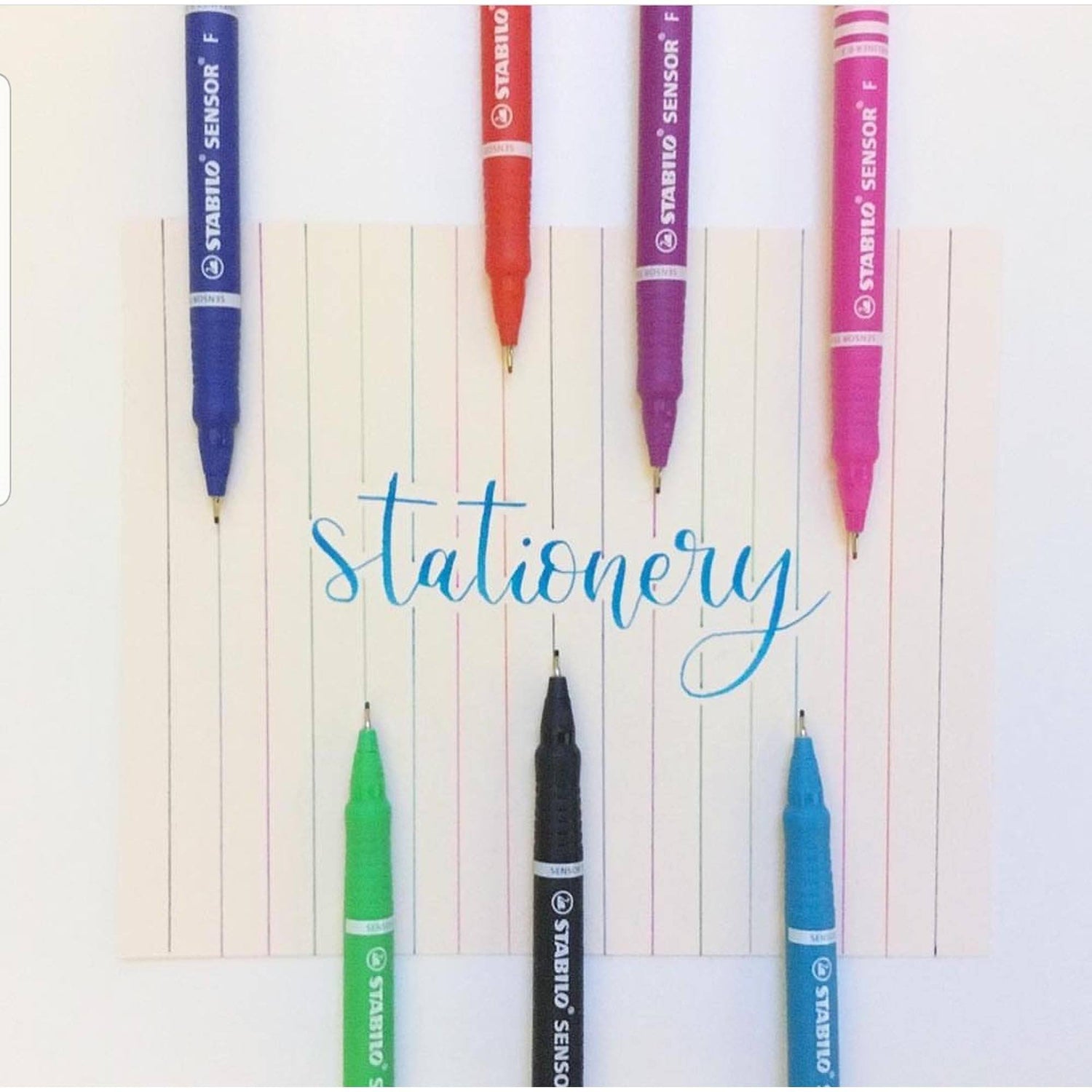 Fineliner STABILO Sensor F set 6 culori Fineliner Stabilo