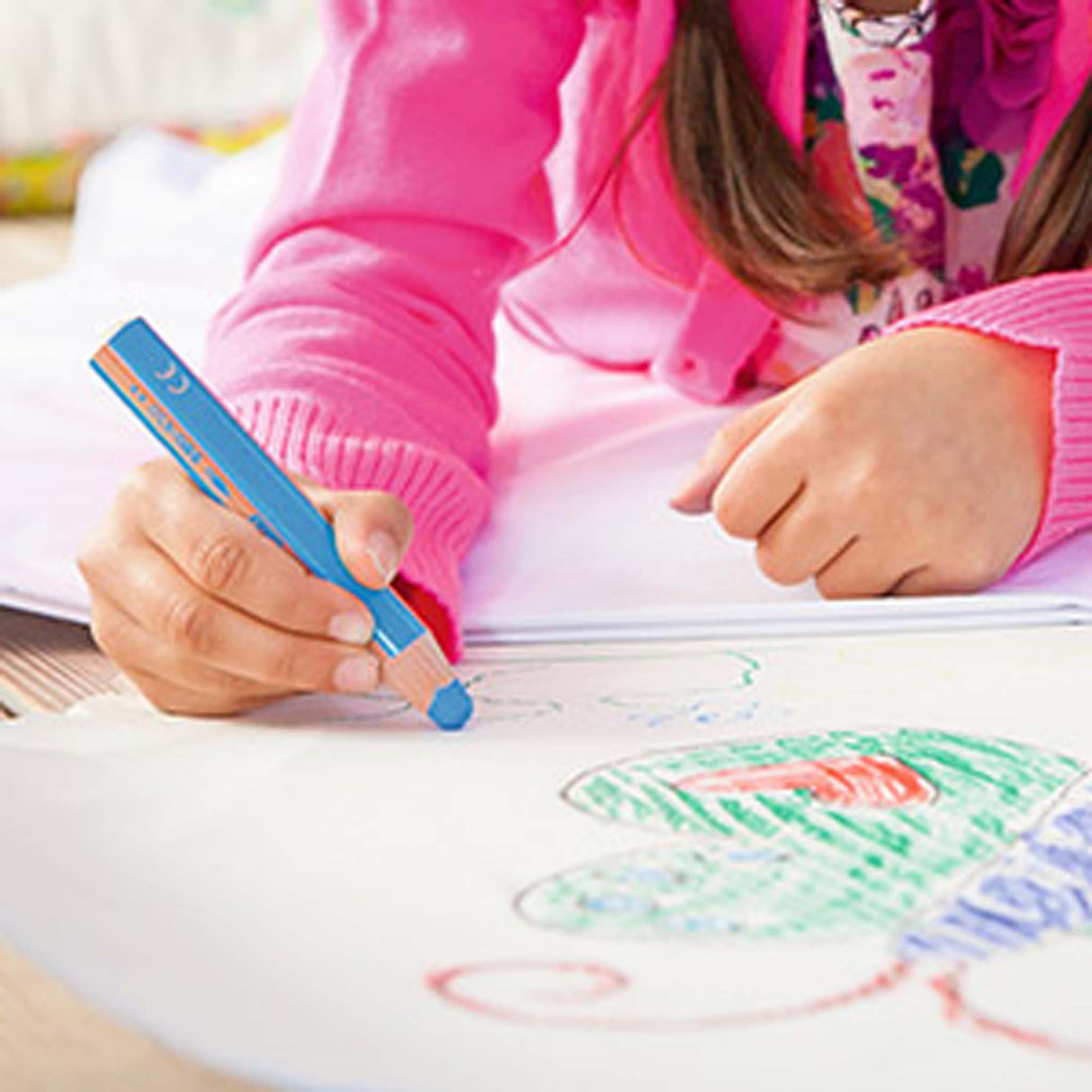 Creioane colorate Stabilo Woody 3-in-1 10 culori/set+ascutitoare Creioane colorate Stabilo