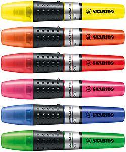 Textmarker Stabilo Luminator 6 culori/set Textmarker Stabilo