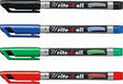 Marker permanent Stabilo Marker-4-All 4 culori/set Marker permanent Stabilo