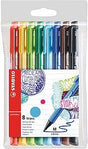 Fineliner Stabilo PointMax 8 culori/set Fineliner Stabilo