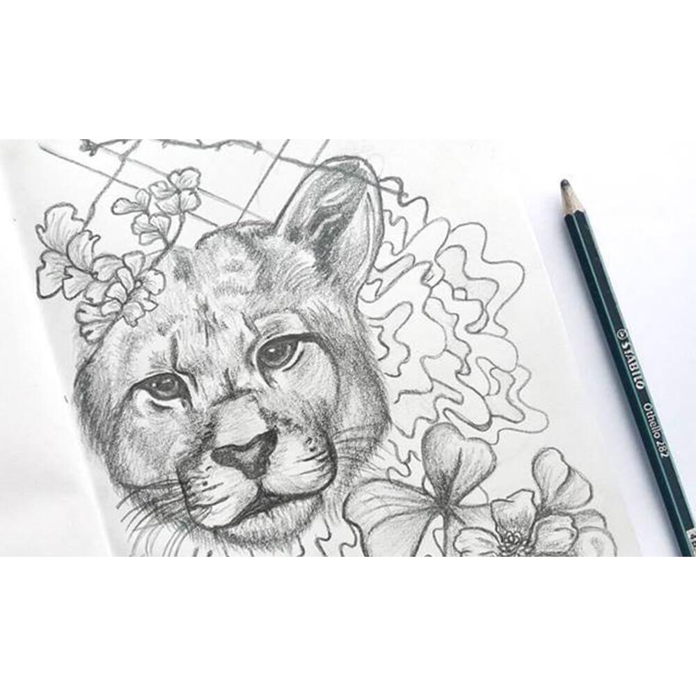 Set creioane grafit Stabilo Othello Arty Hard Creioane grafit Stabilo