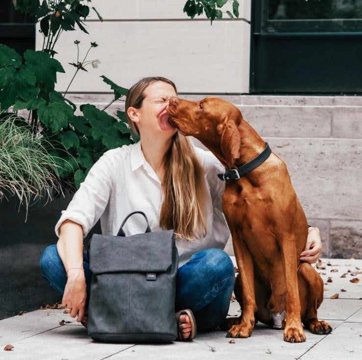 Zwei Mademoiselle M. Rucsac MR13 gri Paperie.ro