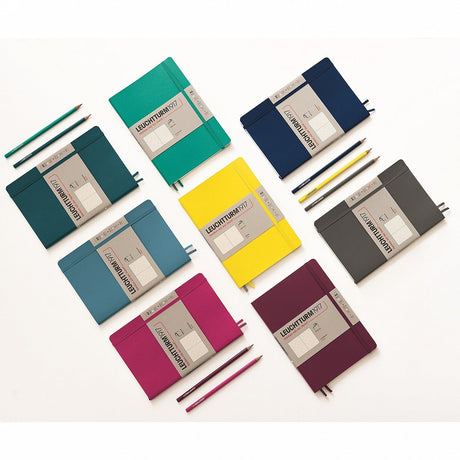 Agenda BUJO punctata A5 Softcover - Pacific Green, 123 pagini BUJO, A5, punctata, softcover Leuchtturm 1917