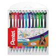 Roller Energel PENTEL cu mecanism 0.7mm 12 buc/set plastic Paperie.ro